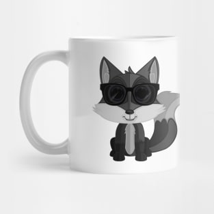 Cool Fox - Grey Mug